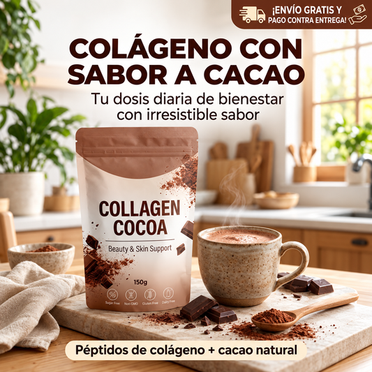 Colágeno con sabor a chocolate